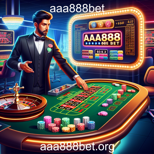 A Experiência Imersiva dos Cassinos ao Vivo no aaa888bet